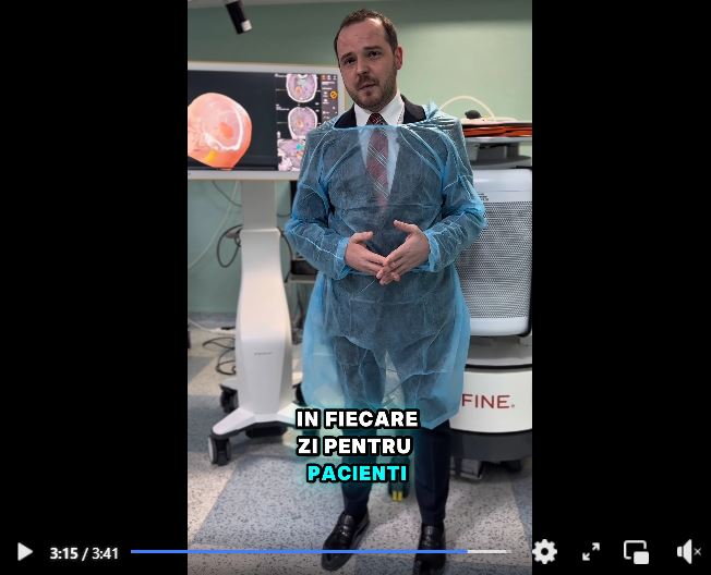 RMN mobil de ultimă generație, la Spitalul de Neurochirurgie Iași