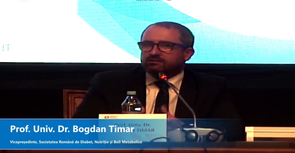 Prof. dr. Bogdan Timar: „Trebuie să aducem diabetul pe agenda publică”