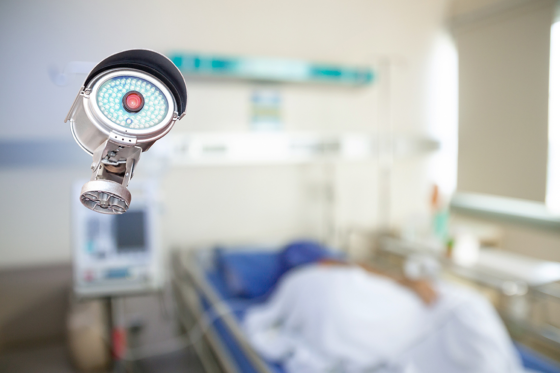 Camerele video în saloanele de spital