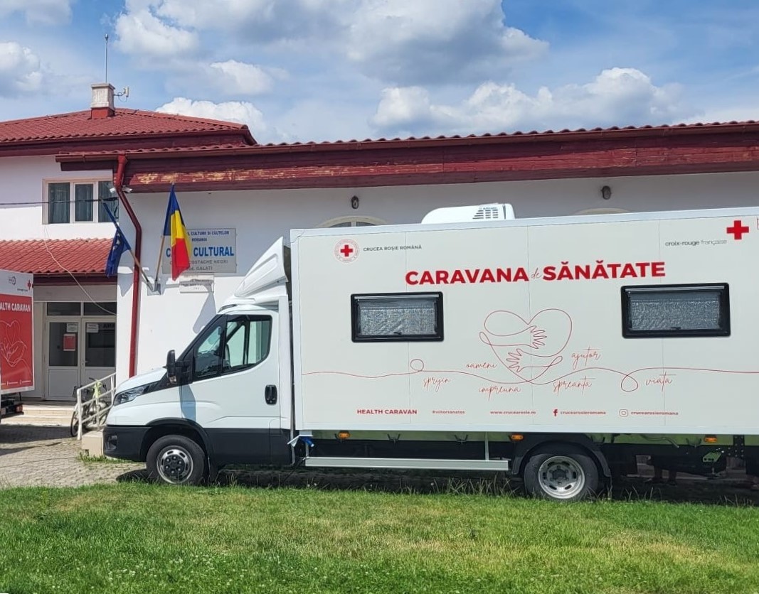 Crucea Roșie Română angajează  medici pentru Caravana de Sănătate