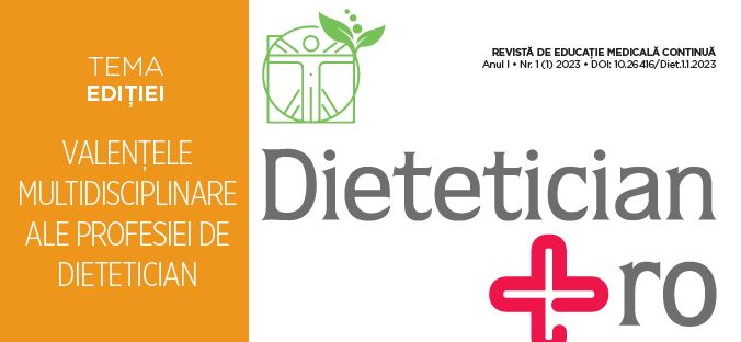 A apărut Dietetician.ro, un nou jurnal ştiinţific marca MedicHub