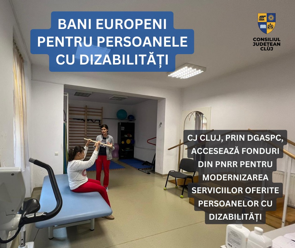 Recuperare neuromotorie pentru persoanele cu dizabilități din Cluj-Napoca și Turda 