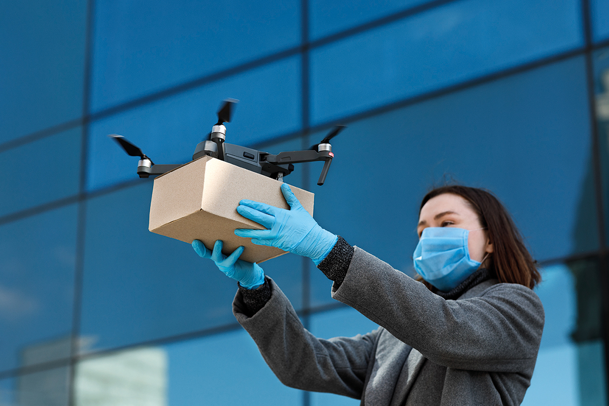 Amazon distribuie medicamente cu dronele, în Texas 