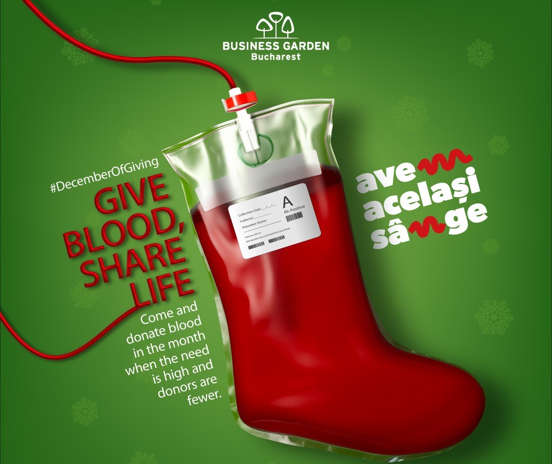 Donare-maraton de sânge pe 15 decembrie