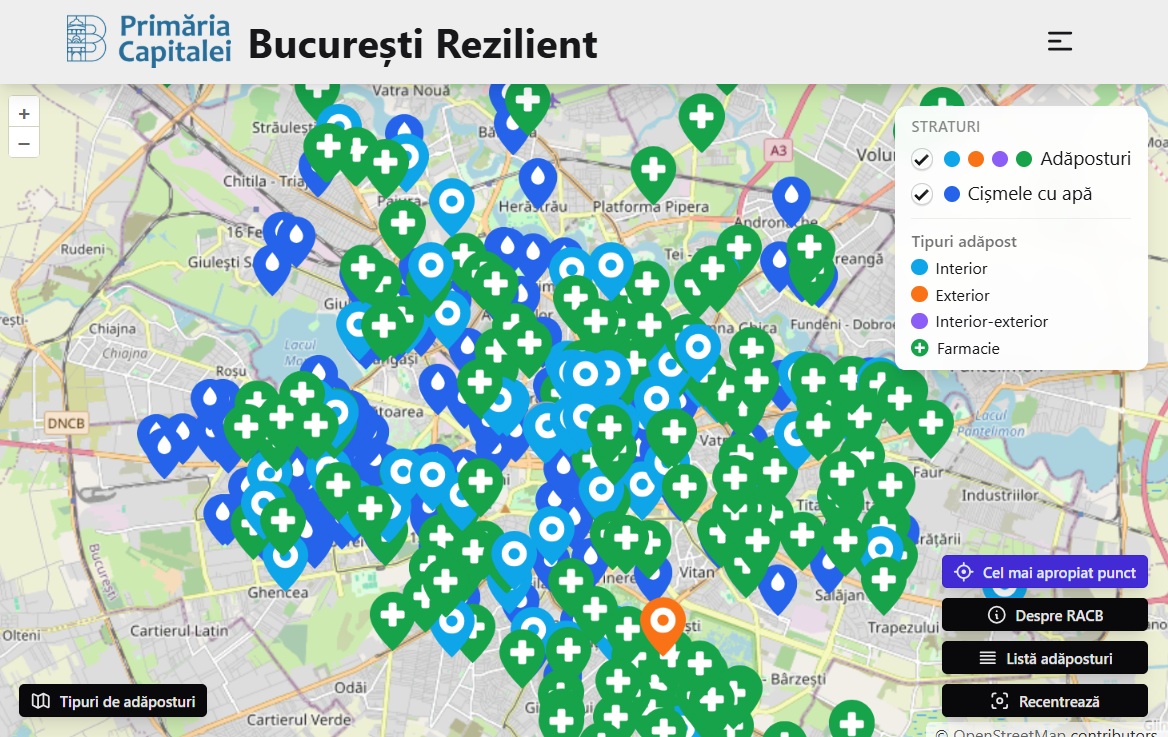 Primăria Capitalei a lansat site-ul București Rezilient