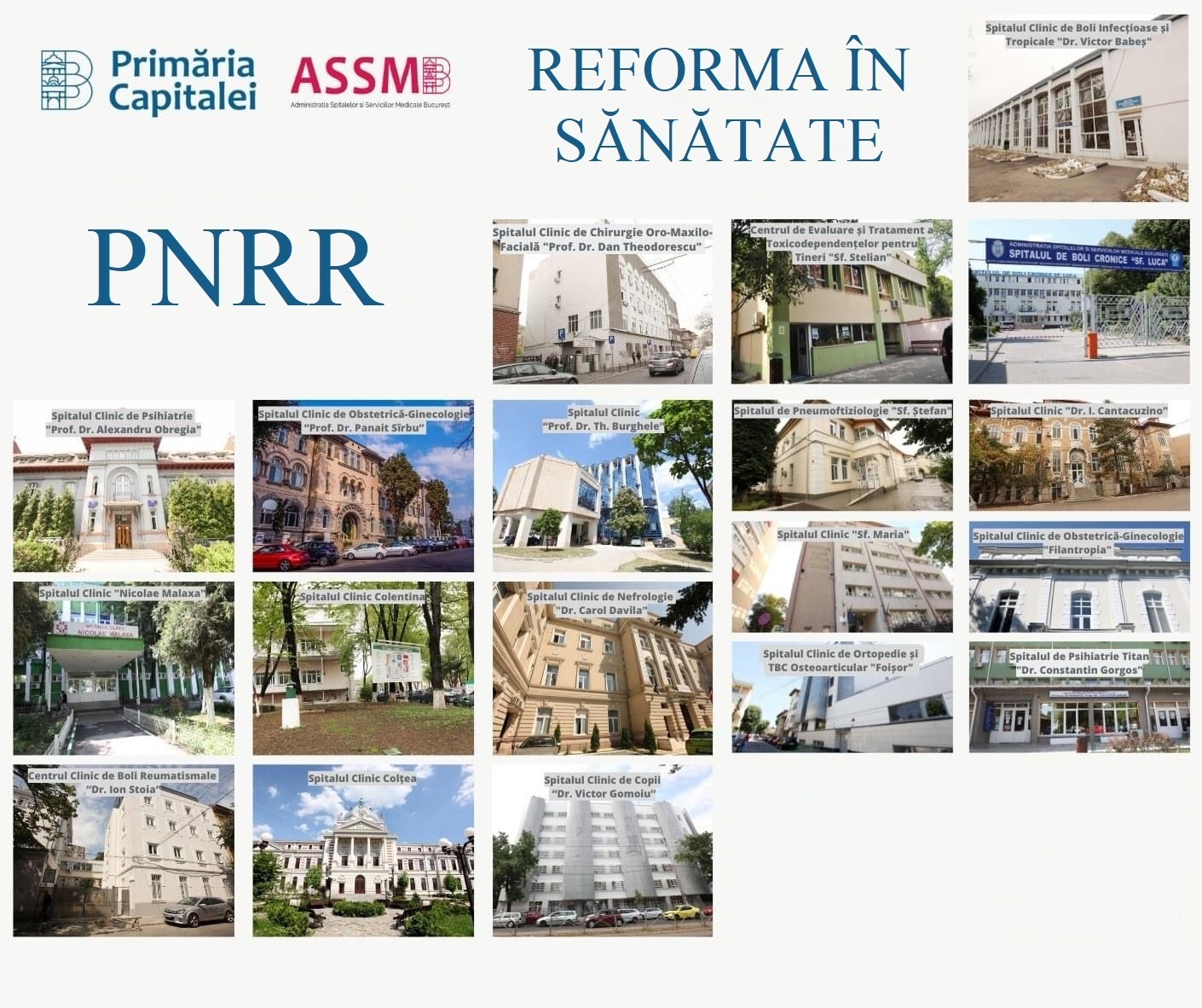 Viceprimarul Bucureștiului anunță investiții în spitalele Capitalei cu fonduri din PNRR