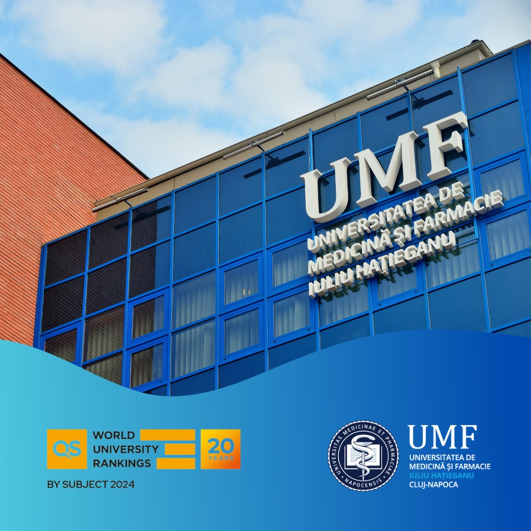 UMF „Iuliu Hațieganu”, inclusă în QS World University Rankings by Subject 2024 