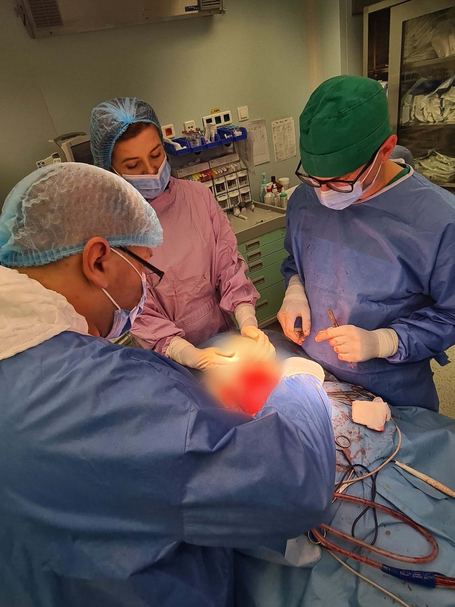 Intervenție de laringectomie totală cu evidare ganglionară, efectuată în premieră la SCJU Bihor 