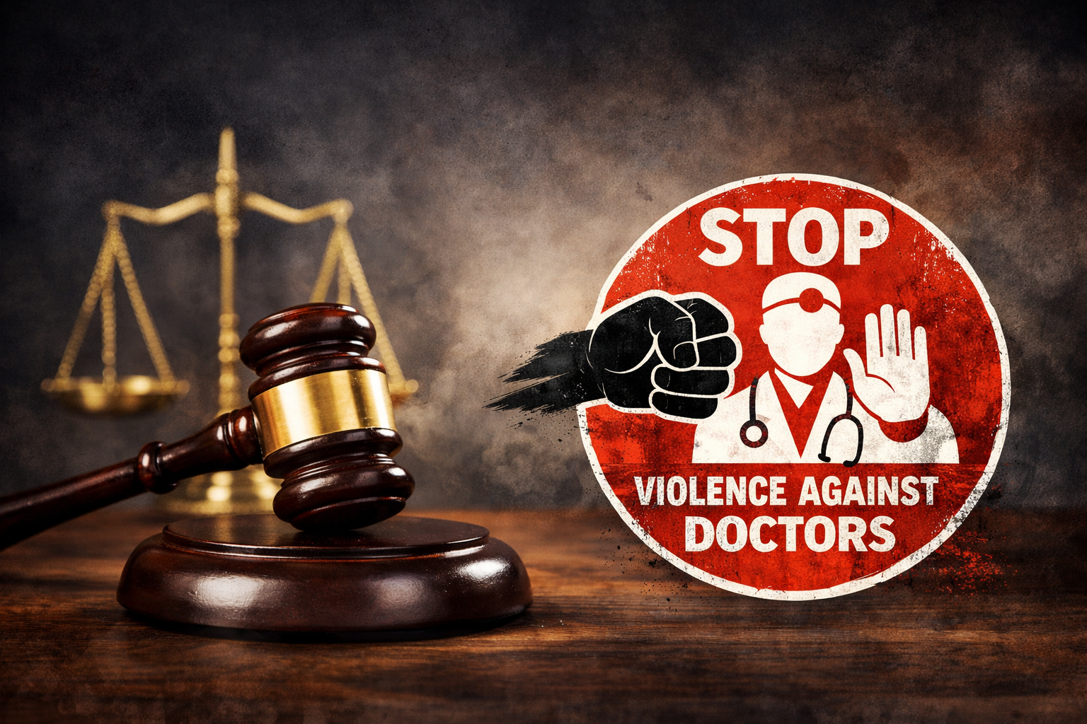 O perspectivă legislativă asupra agresiunilor împotriva medicilor