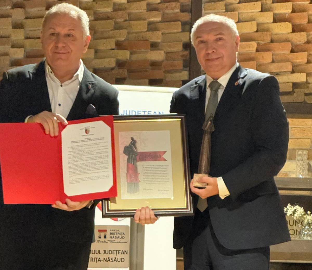 Prof. dr. Leonard Azamfirei, numit cetățean de onoare al județului Bistrița-Năsăud