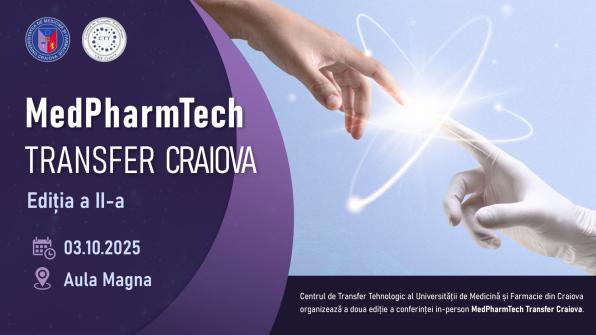MedPharmTech Transfer Craiova se află la a doua ediție