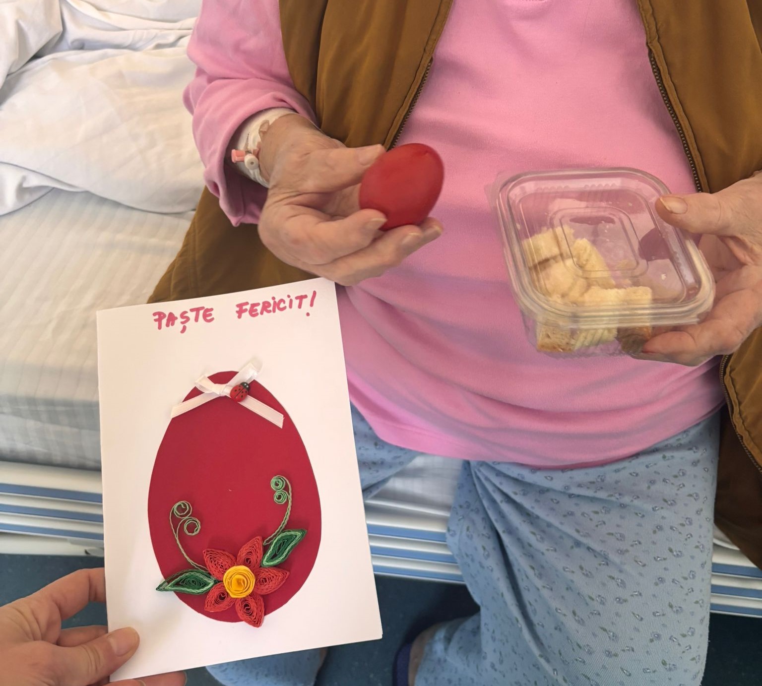 [Galerie foto] Cum a arătat meniul festiv de Paște pentru pacienții unui spital din Sibiu