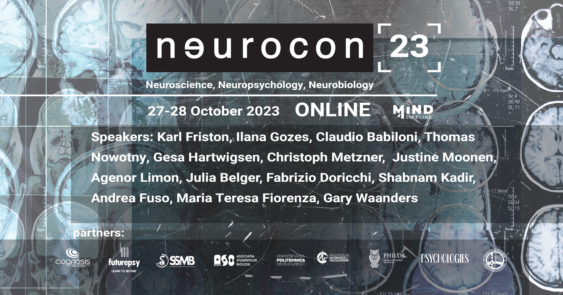 Conferința Neurocon 23 are loc între 27-28 octombrie