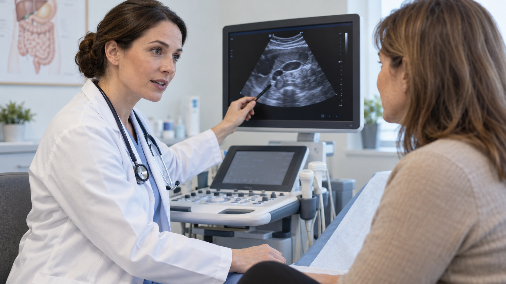 Dr. Carmen-Denise Zahiu, Clinica Prevencia: Ce poate arăta ecografia abdominală și când simptomele digestive necesită investigații suplimentare