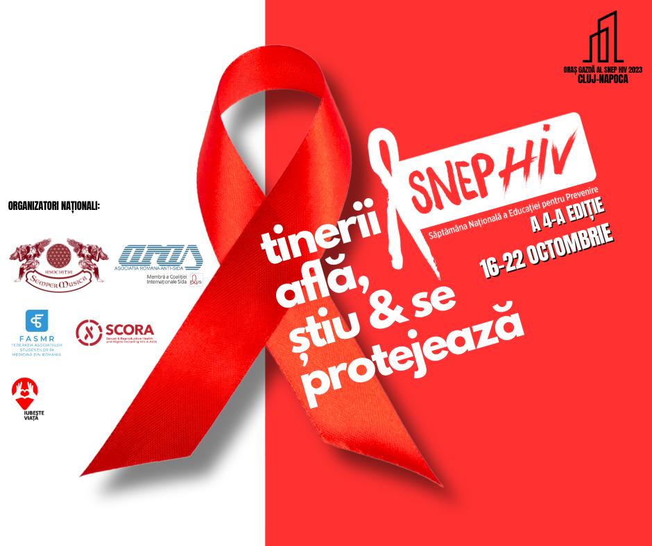 Săptămâna Națională a Educației pentru Prevenirea HIV, la a patra ediție