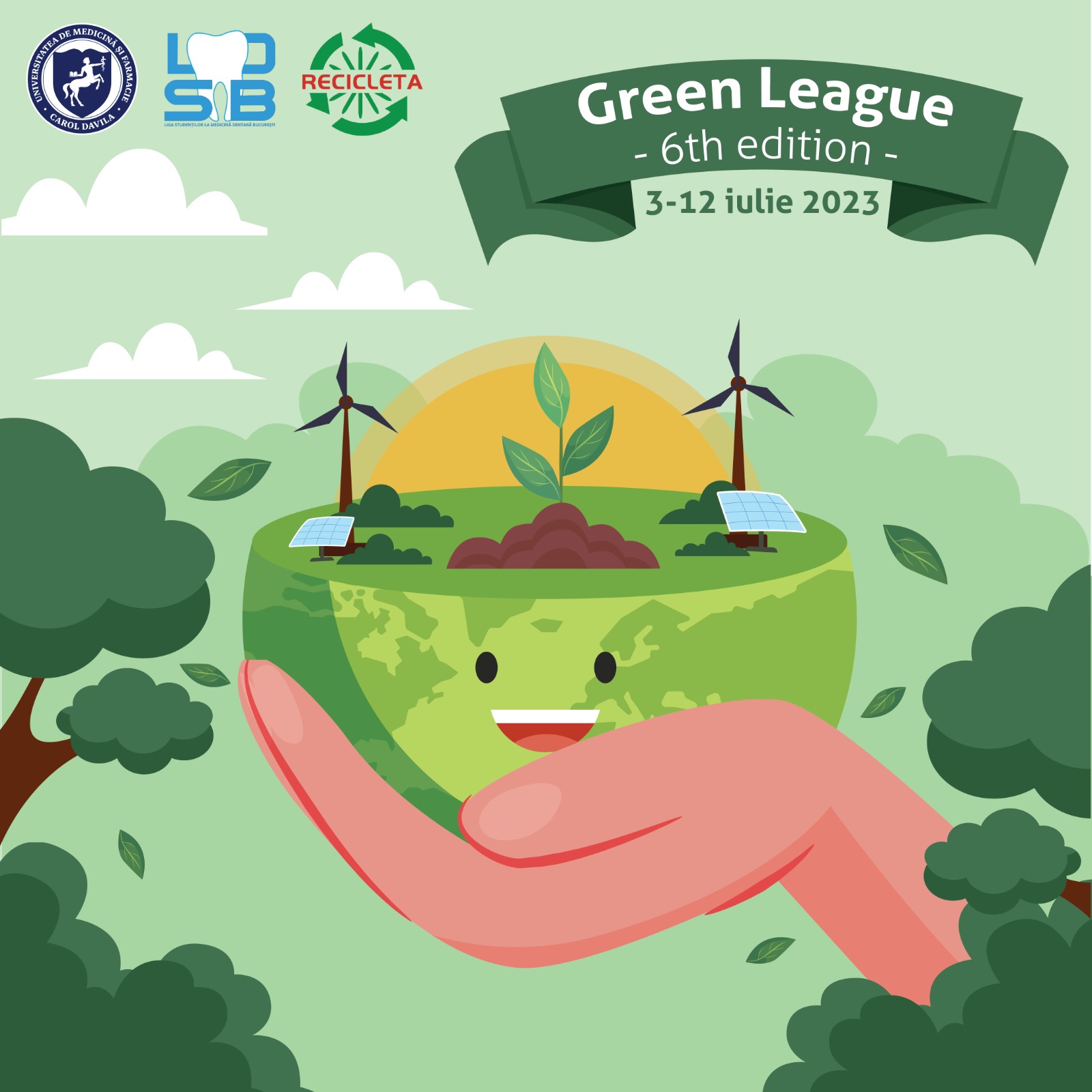 UMF „Carol Davila” București organizează în luna iulie Green League