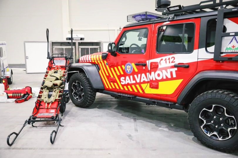O nouă autoutilitară, în dotarea Serviciului Public Județean Salvamont-Salvaspeo Cluj