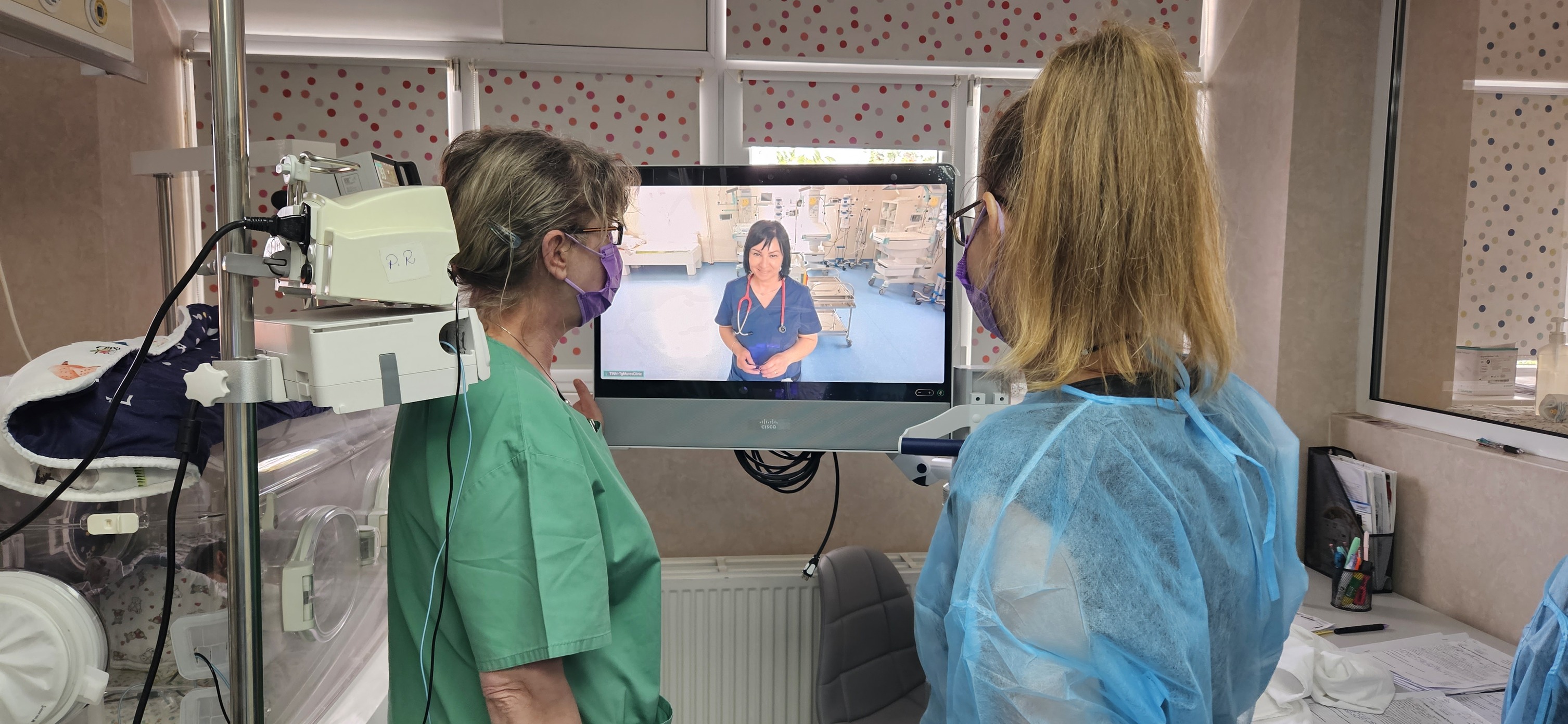 Terapia intensivă neonatală din Sibiu, conectată la rețeaua națională de telemedicină 