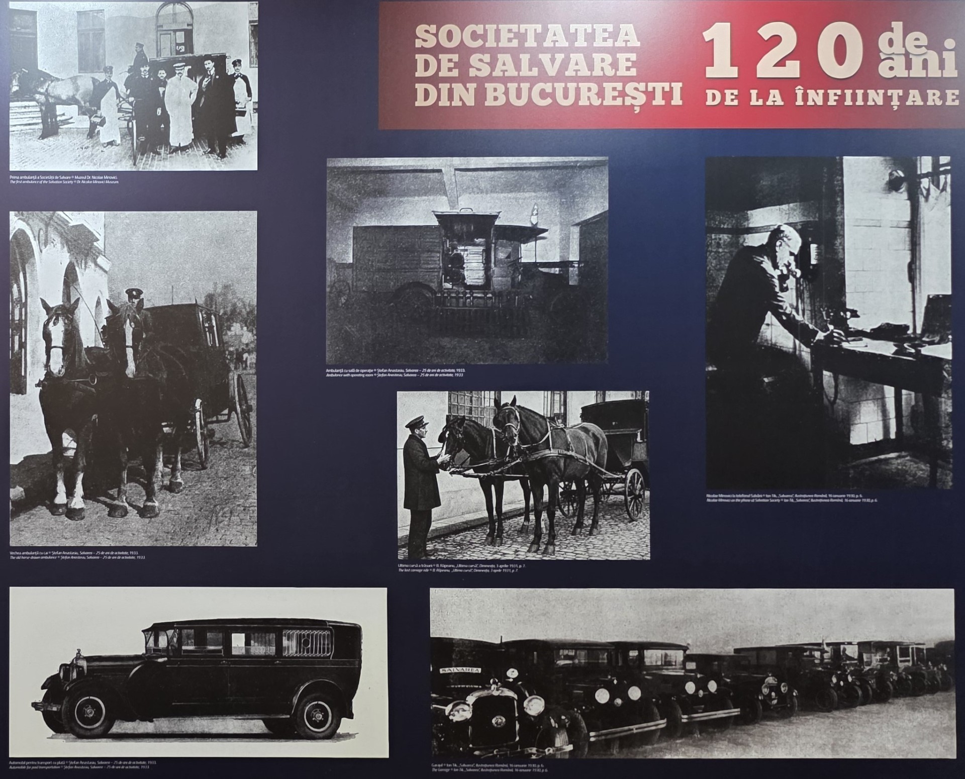 Societatea de Salvare din București, 120 de ani în slujba semenilor