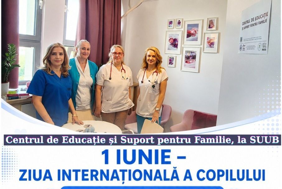 SUUB a deschis pe 1 iunie „Centrul de educație și suport pentru familie”