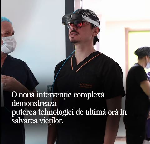 Bistrița: tehnologie tridimensională pentru excizie precisă a tumorii la rinichi