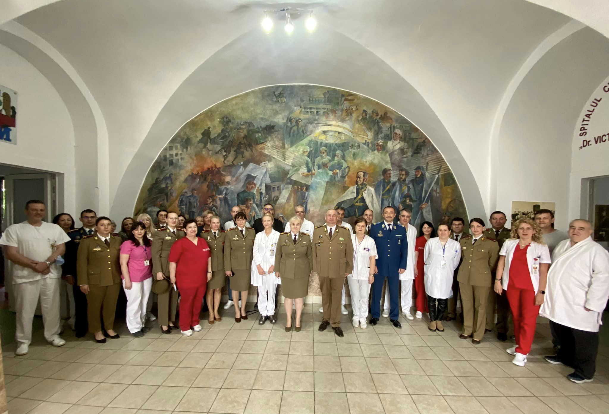 5 mai marchează și Ziua Spitalului Clinic Militar de Urgență „Dr. Victor Popescu” din Timișoara